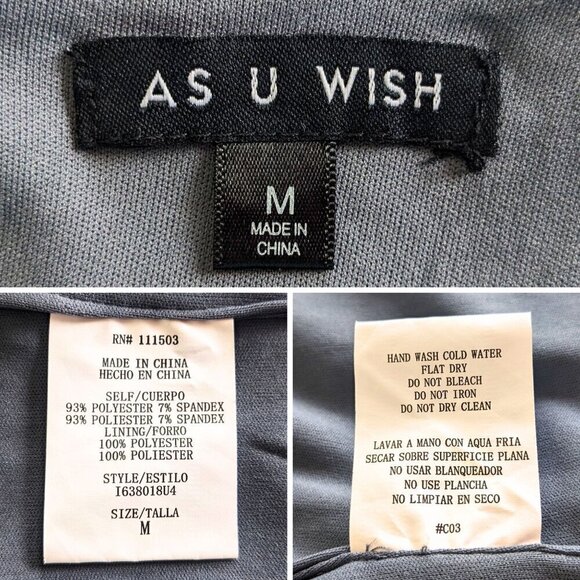 AS U WISH Indigo Purple Leopard Print Sequin Bodycon Party Mini Dress Size M - Picture 3 of 7